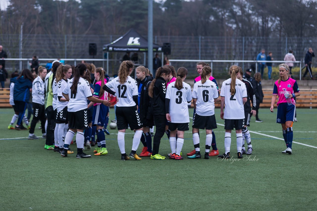 Bild 402 - B-Juniorinnen Harburger TB - HSV : Ergebnis: 1:3